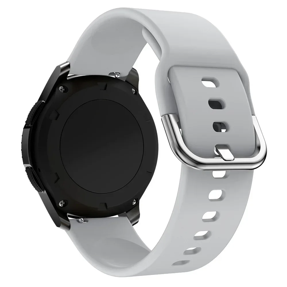 Silicone Sports Watch Strap – Versatile 20mm/22mm Band