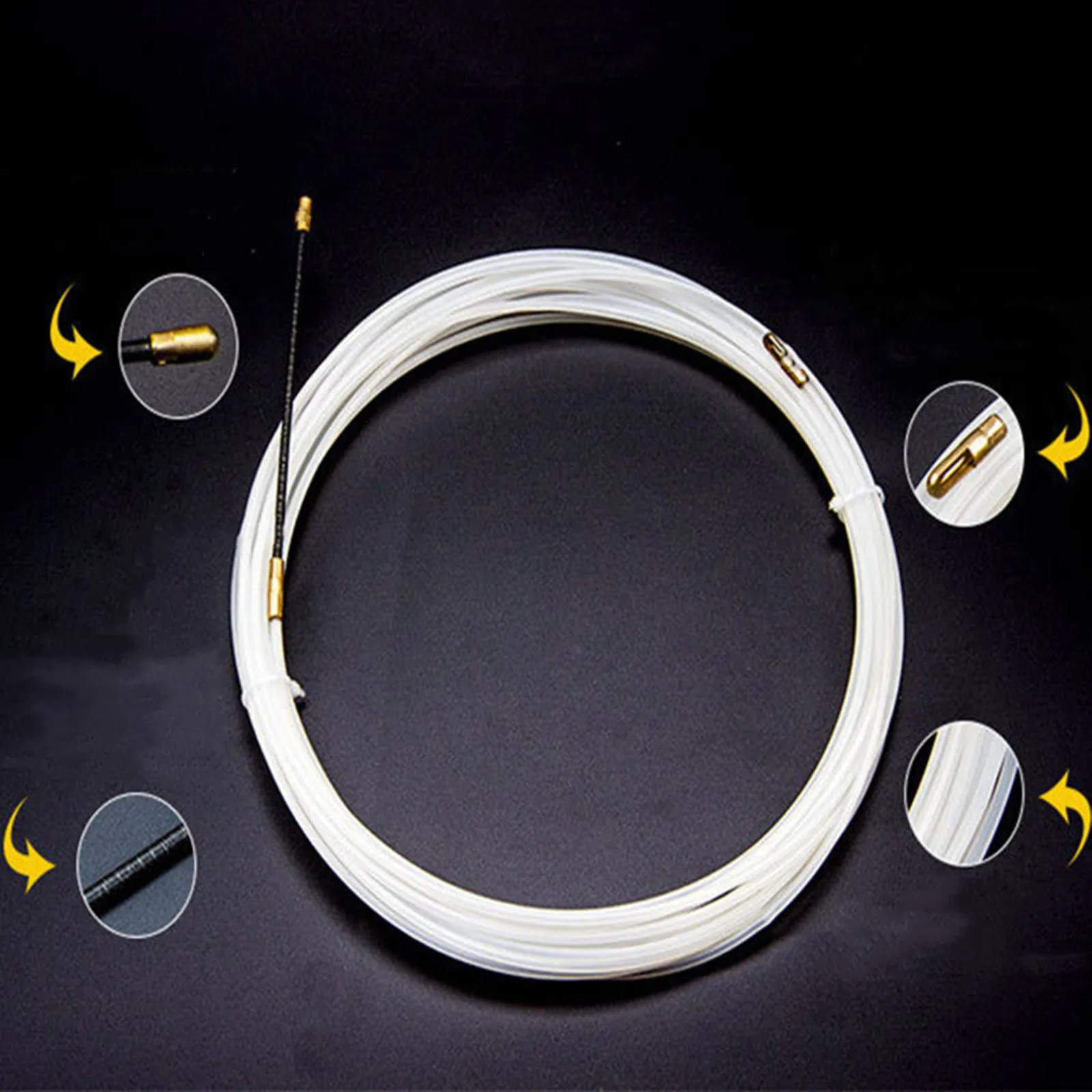 Shop Generic Electric Cable Puller Ducting Fish Tape Wire Pulling Pull