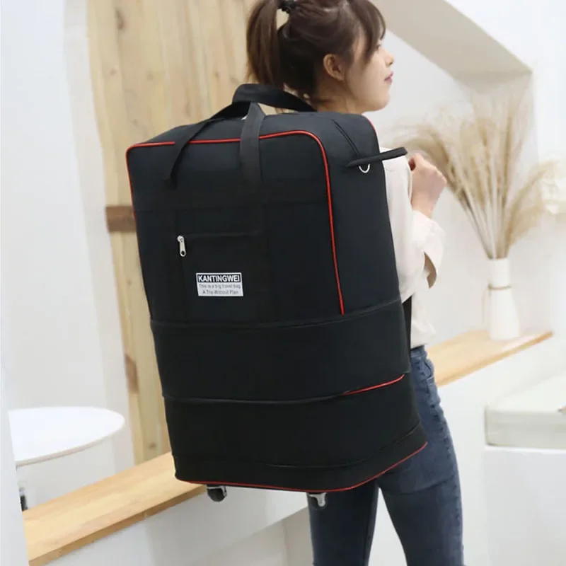 Large Capacity Airline Checked Travel Luggage With Universal Wheels travel luggage