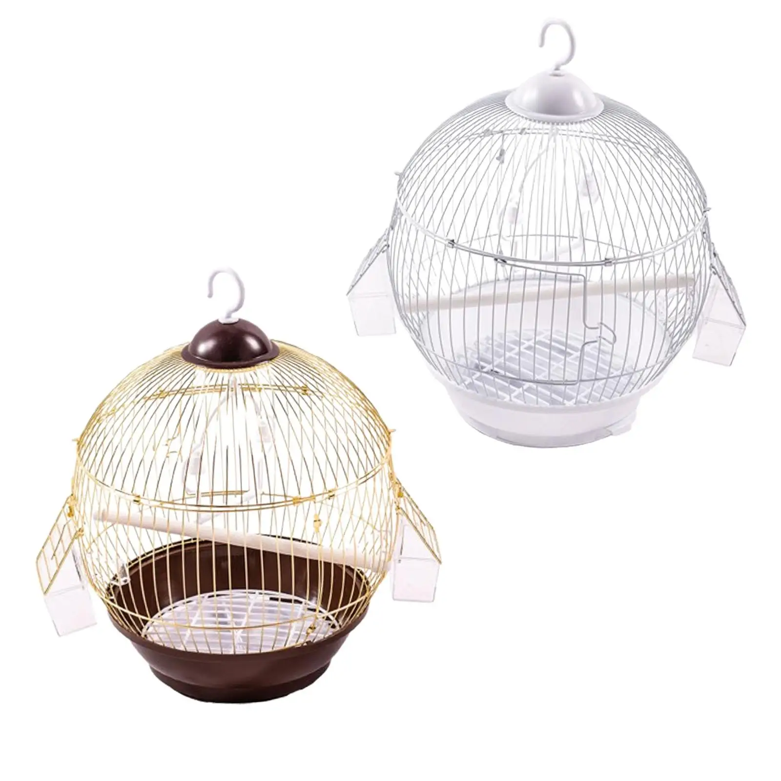 Birdcage with Food Bowl Hanging Indoor Accessories Stand Cage Hanging Cage for Parrot Small Birds Cockatiels Canary Cockatoos Birdcage with Food Bowl Hanging Indoor Accessories Stand Cage Hanging Cage for Parrot Small Birds Cockatiels Canary Cockatoos