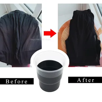 50g Vernice per Tessuto Vernice Nero/Rosso/Giallo Colorante per Abbigliamento Tessile Tintura Abbigliamento Vernice per Ristrutturazione per Vestiti 1
