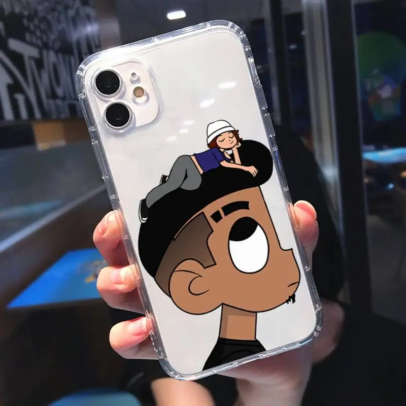 Lil Uzi Vert Eternal Atake Cartoon Clear Silicone Phone Case Cover