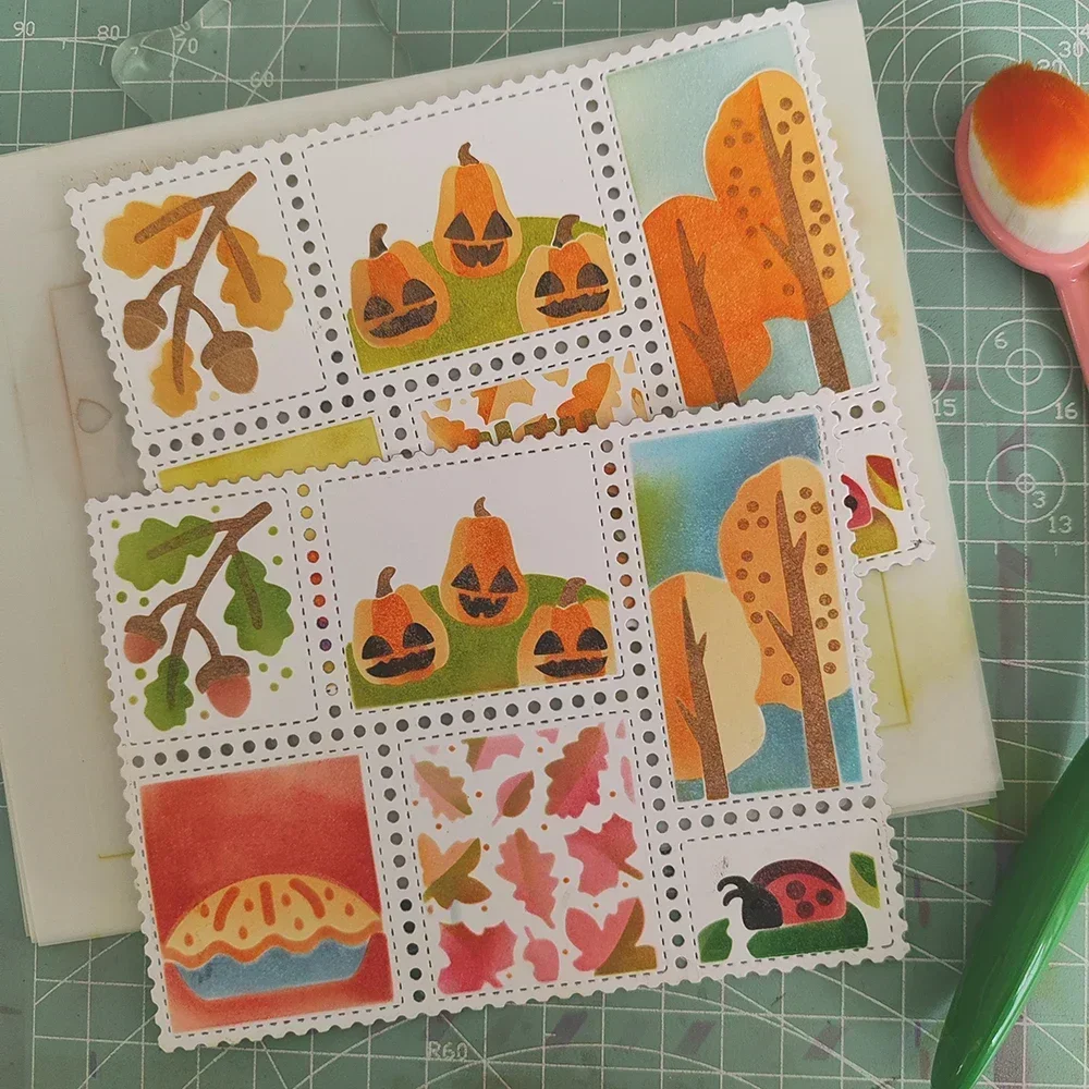 Cutting Die Stencil and Clear stamp Postage for Card making Scrapbook Dec metal cutting dies,clear stamps,scrapbook stamps