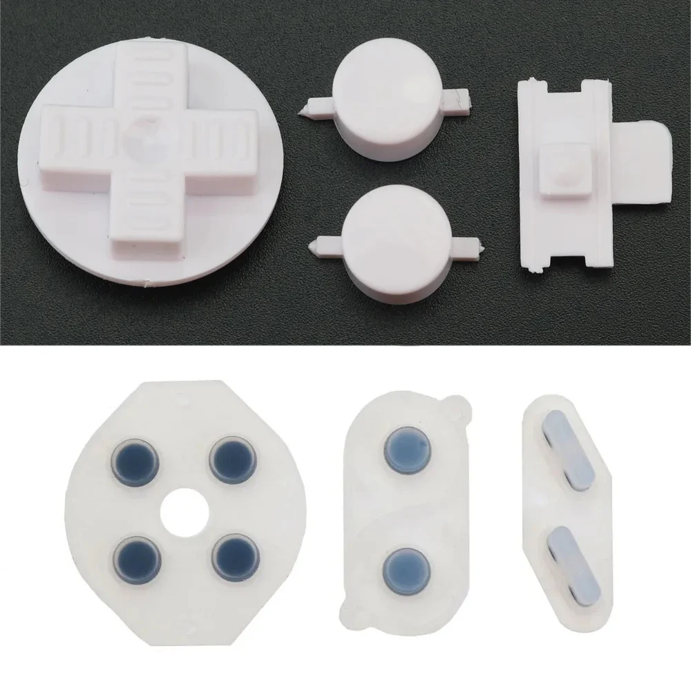 Rubber Conductive D-Pad and Button Set Replacement