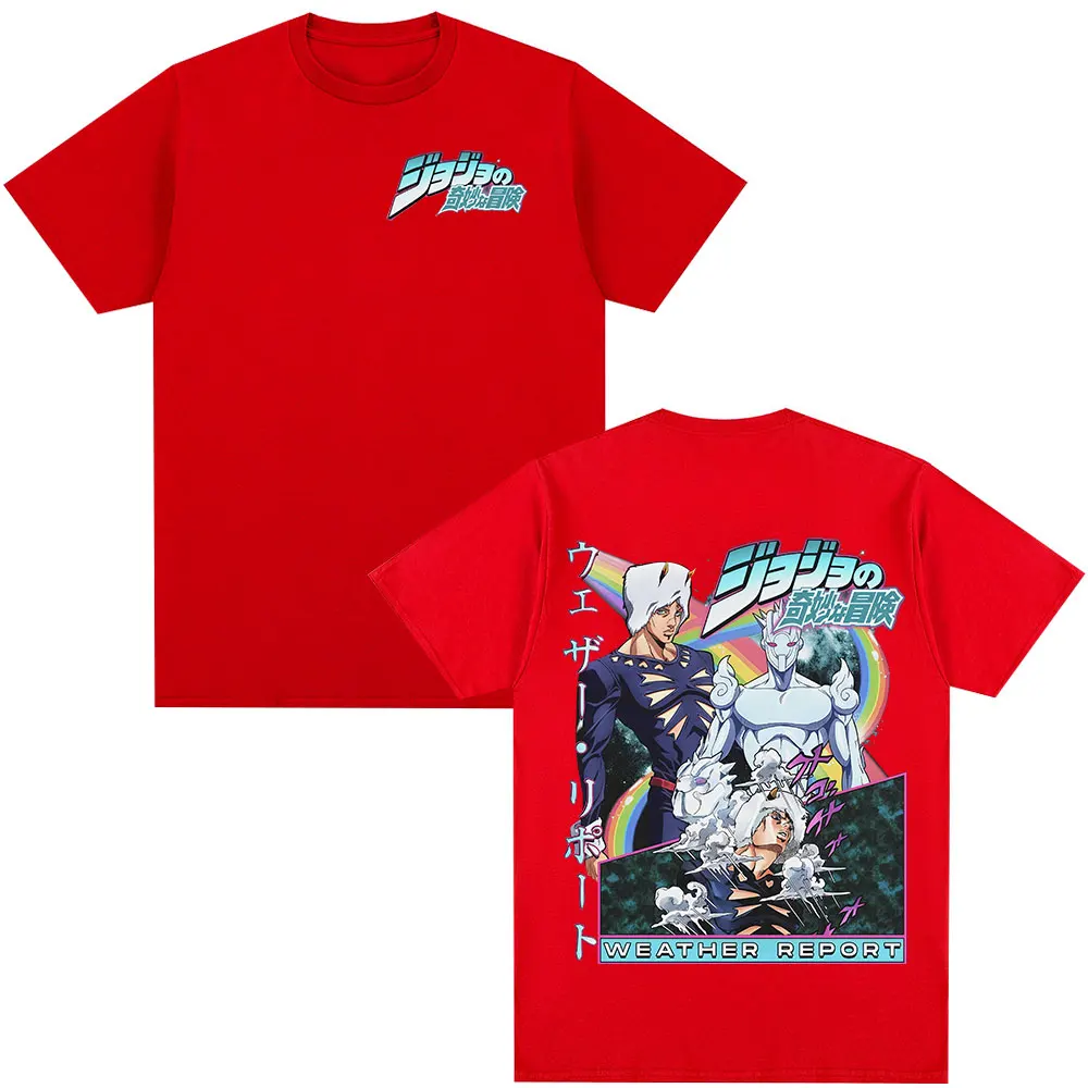 JoJo's Bizarre Adventure Graphic Tee – Unisex Fashion Casual Streetwear