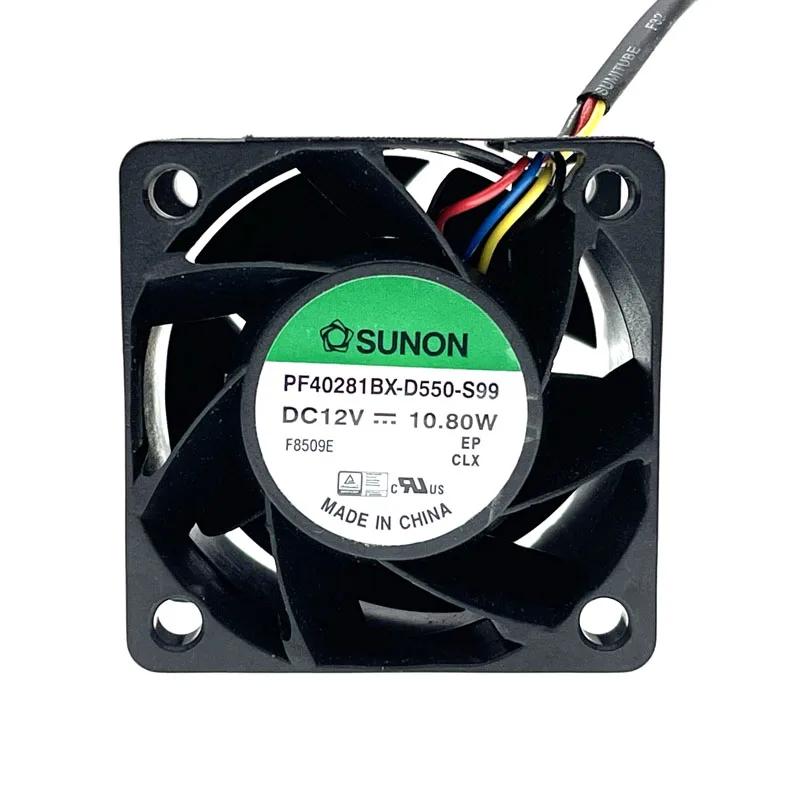 Ffb0412shn Delta Delta FFB0412SHN-A 12v 0.6a 4028 4CM Inverter Cooling Fan Refrigeración Axial 40x28mm