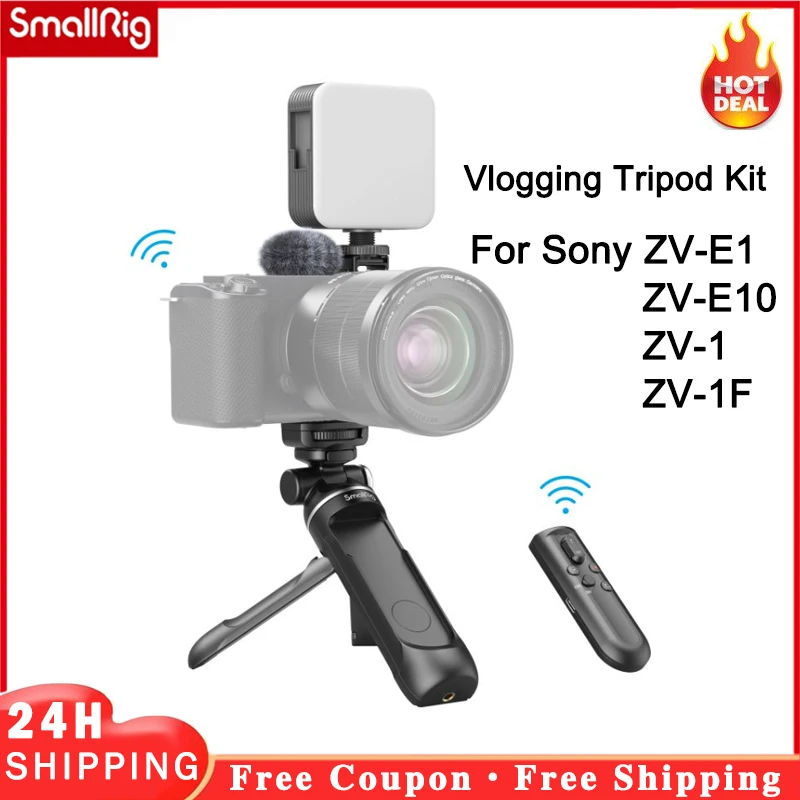 Kit Treppiede Vlogging Smallrig Per Kit Gabbia Sony Zv-E1 / Zv-E10 / Zv-1 / Zv-1F 4258 Per Sony Zv-E1 4257 4256