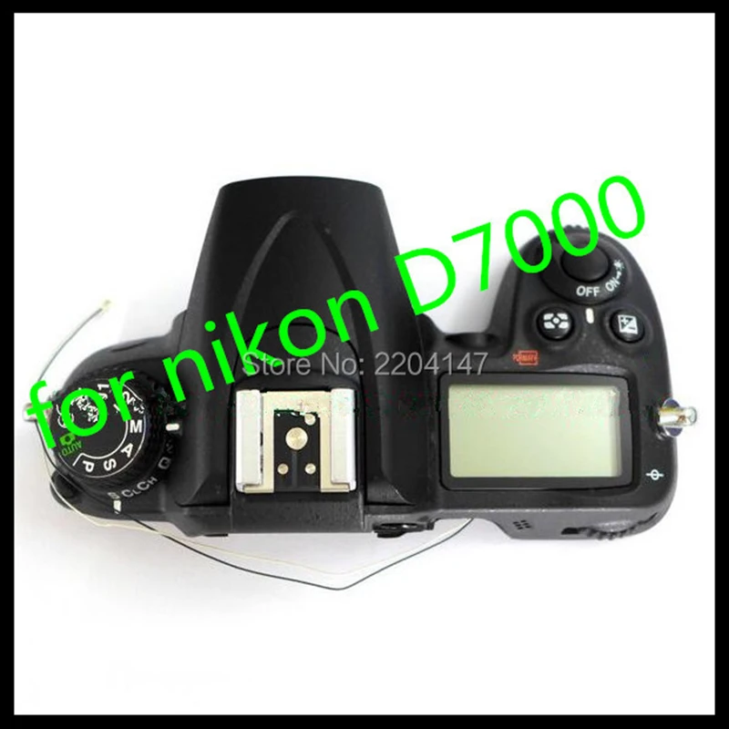 100 Original Nikon D7000 Top Cover Shell With Flash Board Top Lcd