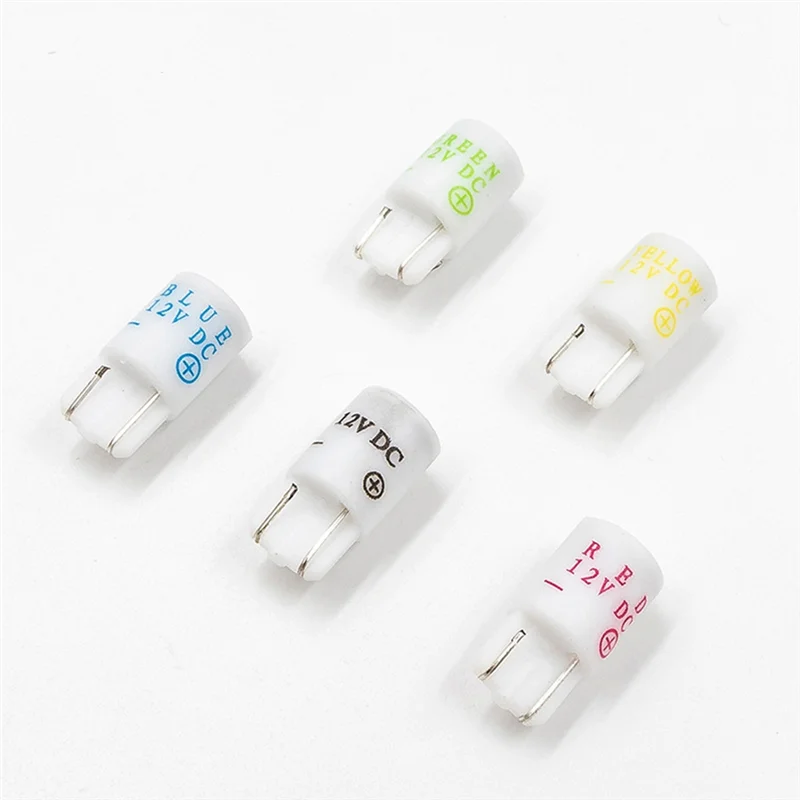 100Pcs 12V LED 아케이드 버튼 아케이드 게임 기계에 대 한 조명 푸시 버튼 여러 가지 빛깔의 LED 램프