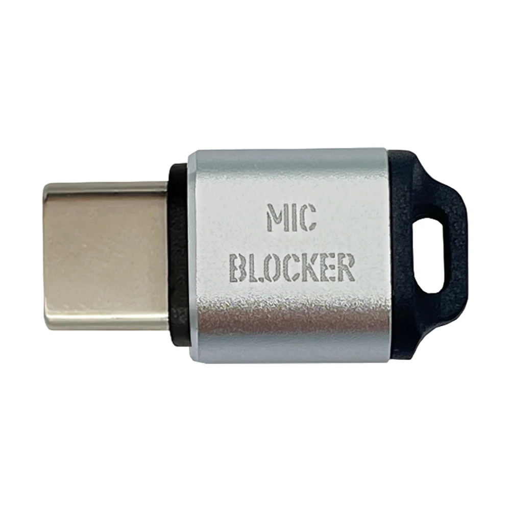 Universal USB C Microphone Sound Guard and Privacy Blocker