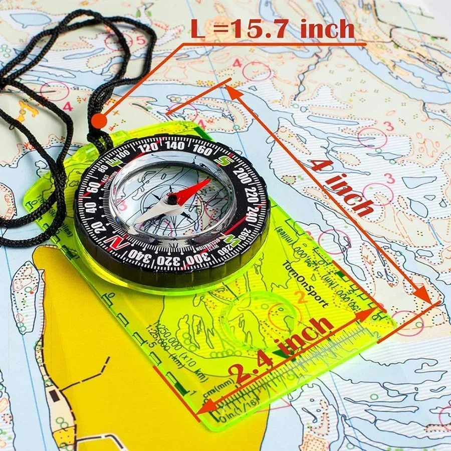 Waterproof Outdoor Navigation Compass 6