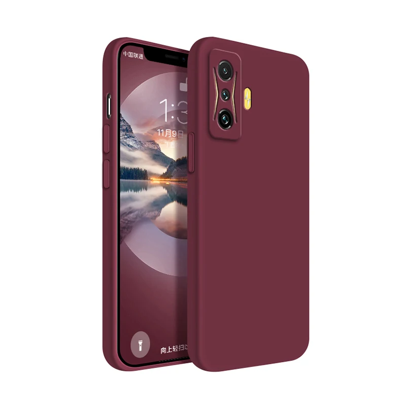 Original Camera Protection Liquid Silicone Ultra Thin Case - Soft Classic Cover