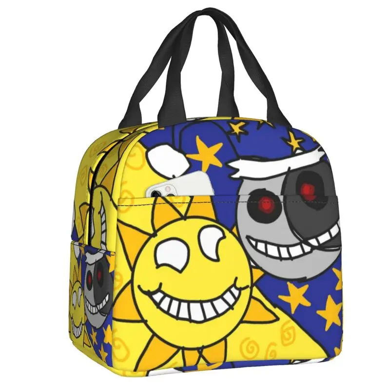 Borsa Per Il Pranzo Isolata Sundrop E Moondrop Per Le Donne Resuable Fnaf Security Breaker Thermal Cooler Lunch Box Office Work School