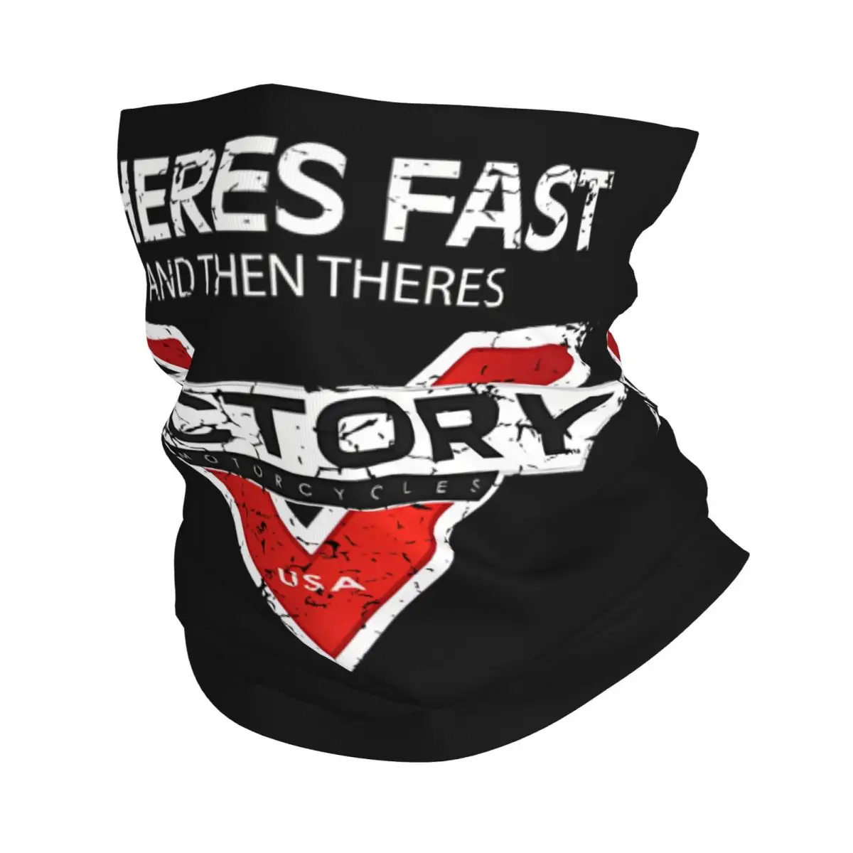 Theres Fast And Then Theres Victory Victory high ball Bandana Neck Cover Printed Motorcycle Club Face Mask Multifunctional bandana neck cover multifunctional bandana motorcycle bandana