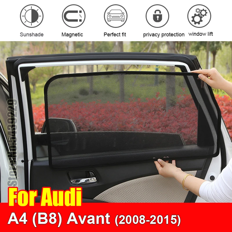 For Audi A4 (b8) Avant 20082015 Car Window Sunshade Uv Protection Auto