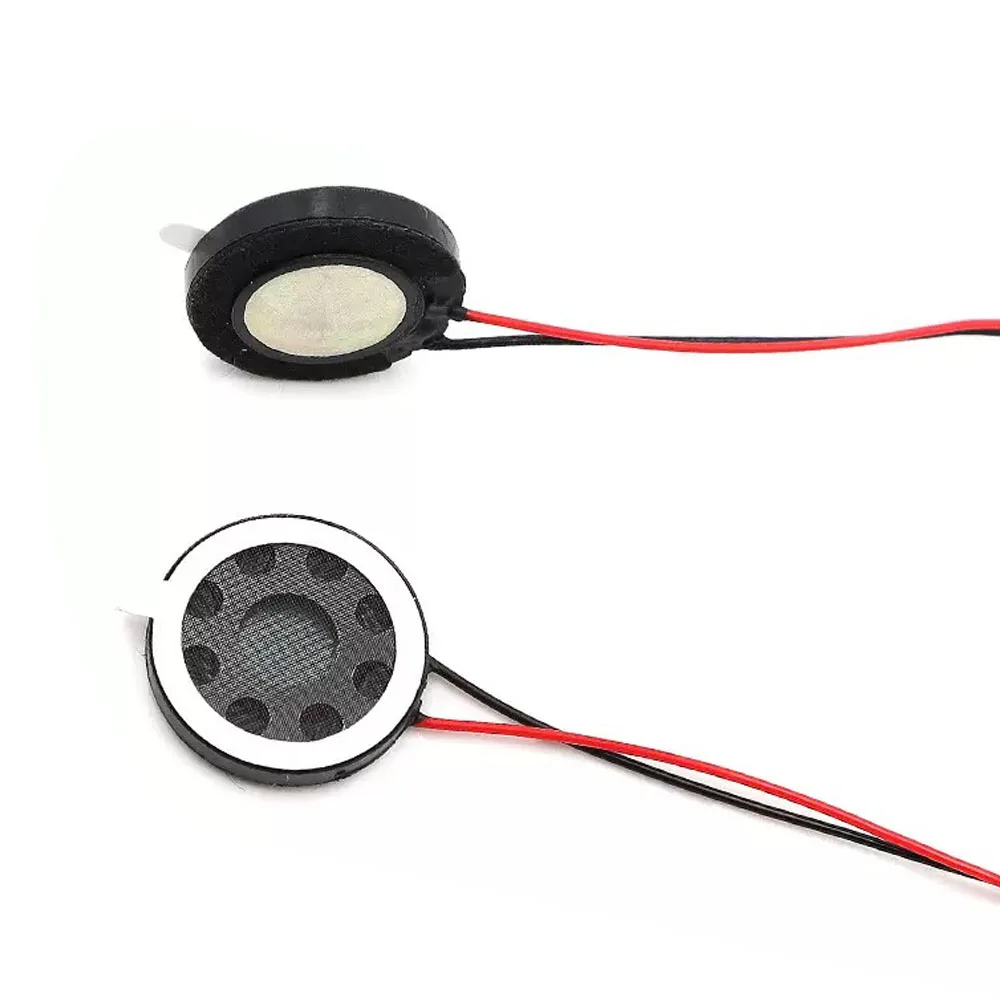 2 Pcs 20MM/26MM Plastic Speakers 8 Ohm 1W Full Range Internal Magnetic Speaker For Medical Toy Security Voice Loudspeaker 3