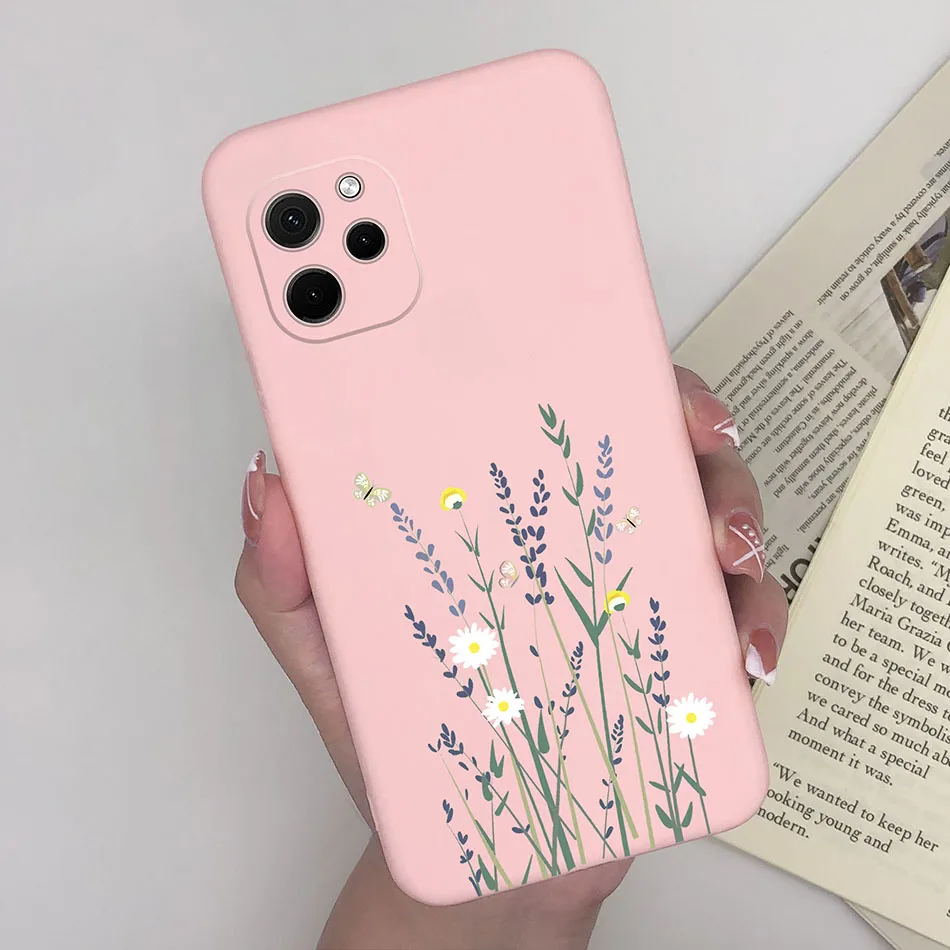 Heart Silicone Matte Shockproof Phone Case - Soft Back Cover, Enhanced Protection