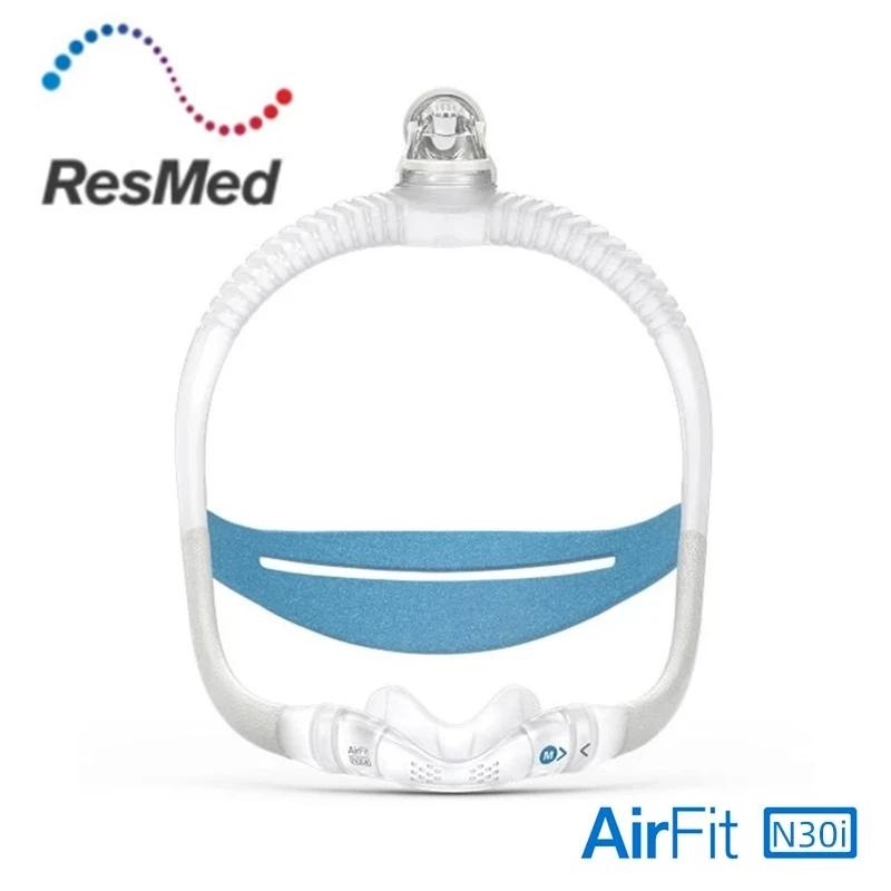 

Ресmed AirFit N30i назальная сипап-маска с головным убором стартовая упаковка против храпа апноэ сна Автоматическая сипап-маска