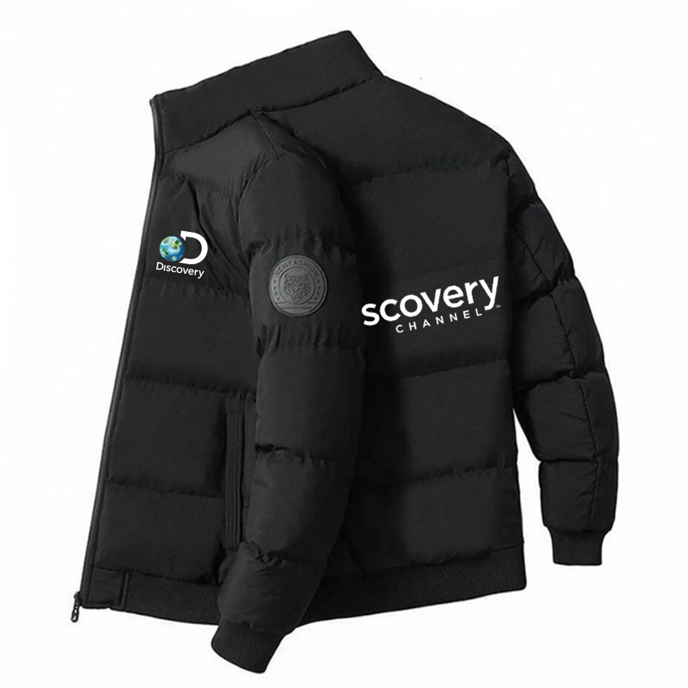 2022 Discovery Channel Fall/winter Men's Zip Hooded Jacket With Pockets