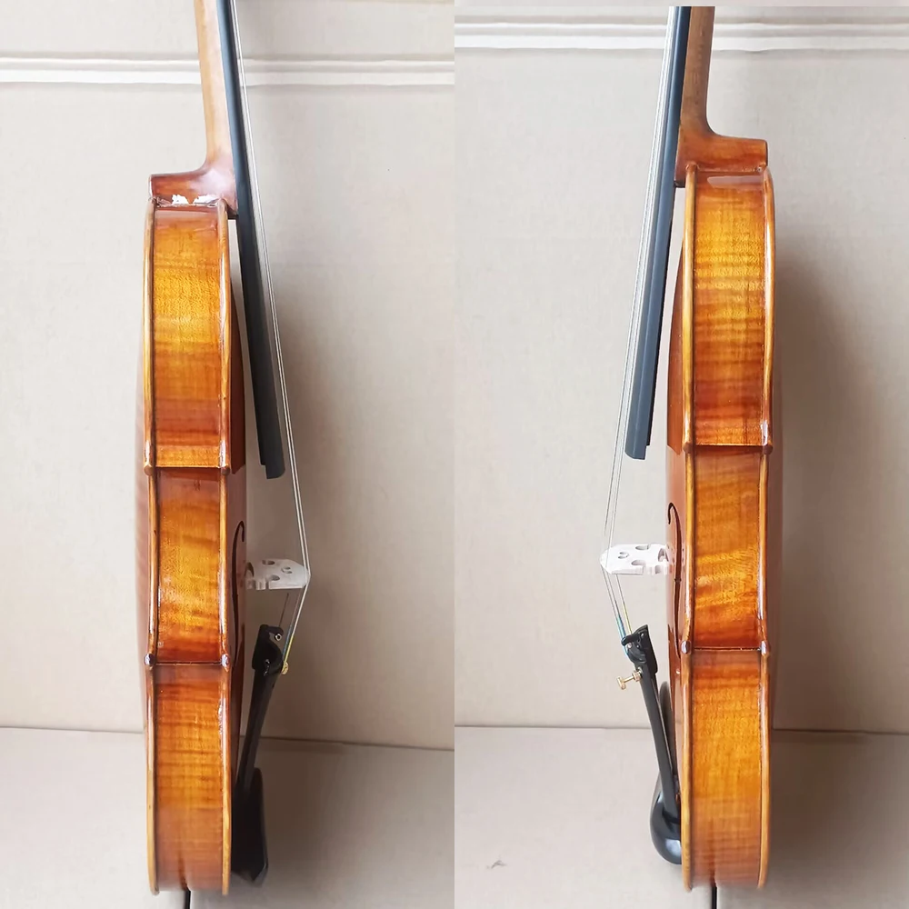 over 20 years Antonio Stradivarius tiger patterned maple violin 4/4 size Handmade Violin beginner professional Musical Instrumen