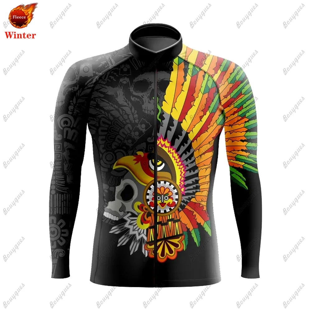 thumbnail image 1 of Conjunto de maillot de ciclismo profesional de Nuevo México 2022, ropa de ciclismo de montaña de manga larga, ropa transpirable para bicicleta de montaña para hombre, 1 of 5