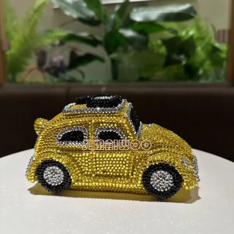 DIY Strass Vintage Auto Sparschwein Mosaik Kreuz stich Ornamente Requisiten Auto Desktop Büro Dekorationen Kinder Geburtstags geschenk – Detail 1