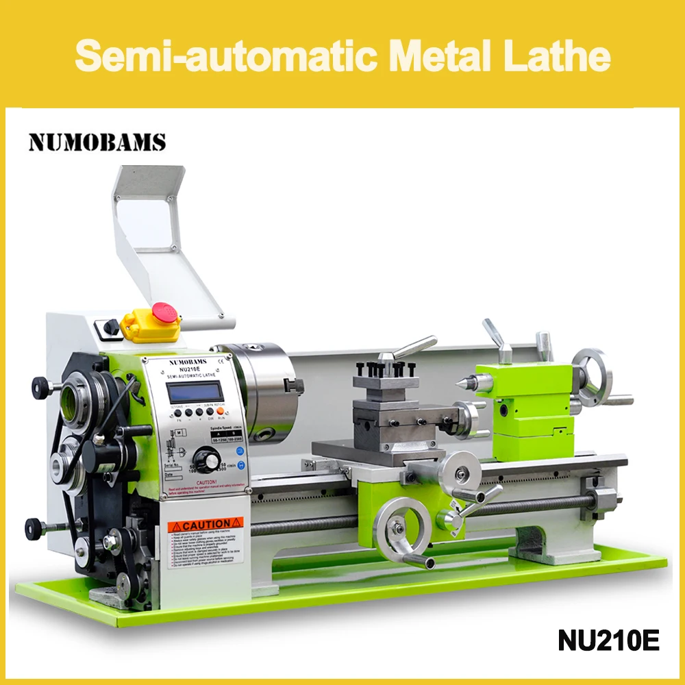 

NU210E Auto Left&Right Threading Making Mini CNC Metal Lathe Machine