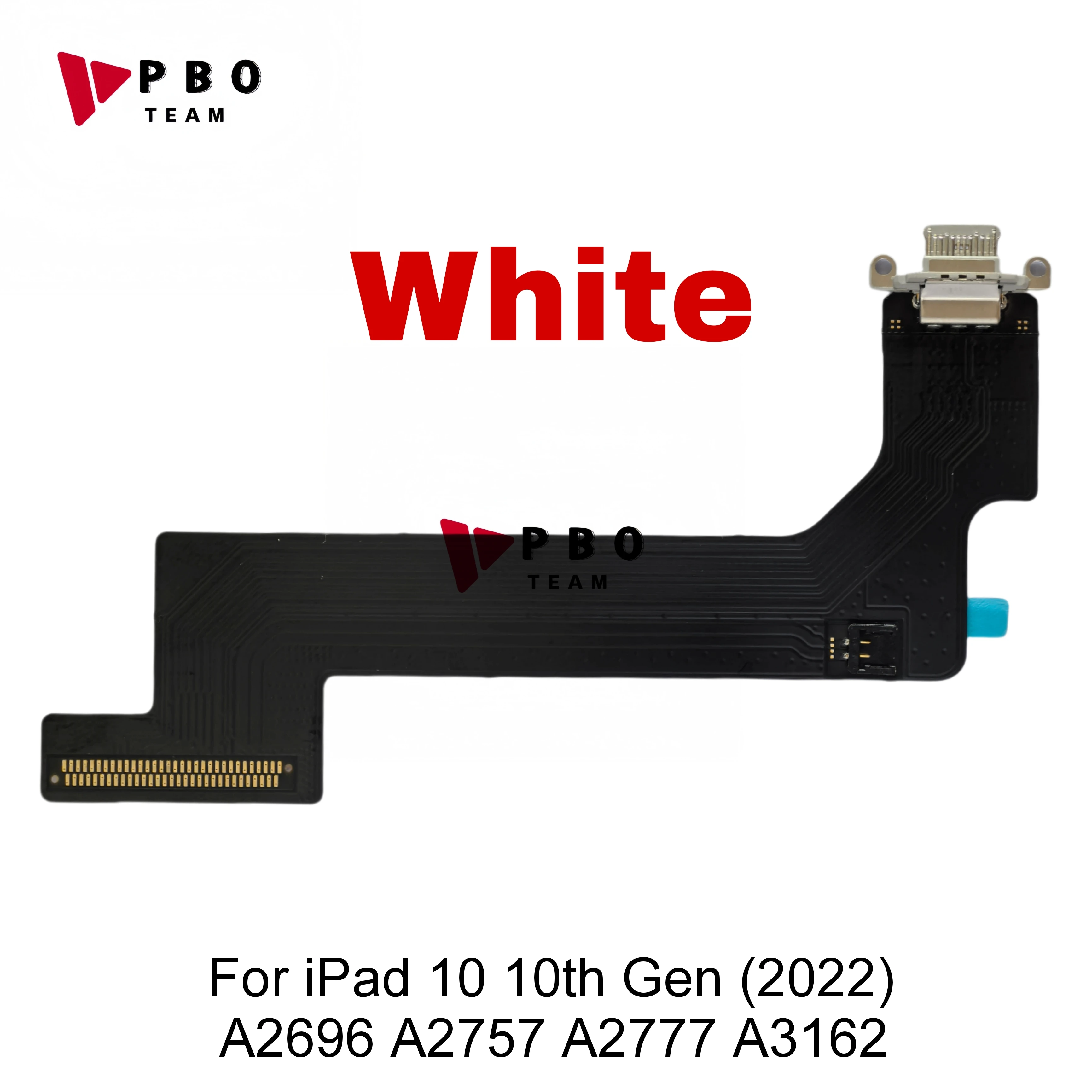 Premium Charging Port Flex Cable for iPad - USB Dock Connector Plug Ribbon (5/10 Pack)