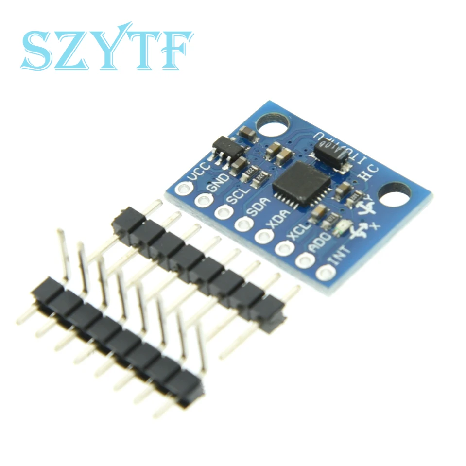 Gyroscope Pin IIC I2C GY-521 MPU-6050 MPU6050 3 Axis Analog Gyroscope Sensors + 3 ...
