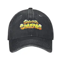 Subway Surfers Casual Baseball Cap Summer Video Game Trucker Hat Adjustable Tennis Skate Hip Hop Hats Female Male Baseball Caps 2