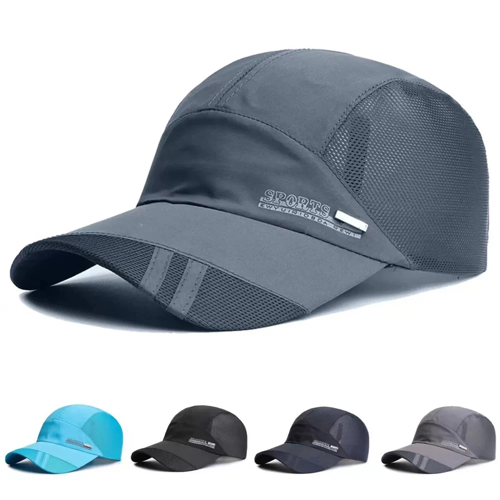 Atmungsaktive Baseballkappe, Frühlings-Sonnenhut, Outdoor-Sport, Reisen, schnell trocknender Hut – Detail 3