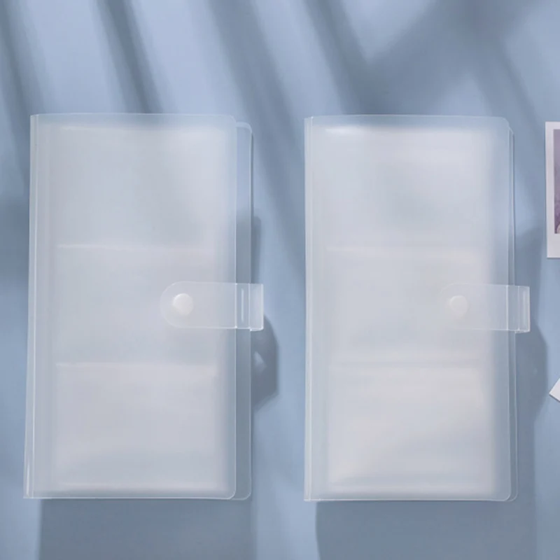 120/240 Slots Transparent Card Storage Book Credit Bank Card Business ID Name Holders Ticket Package Collection