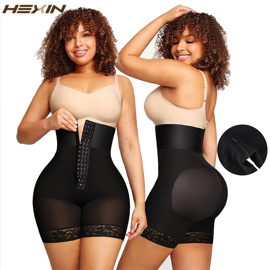 Women Waist Slimming Corset High Waist Body Shaper Panties BBL Shorts Fitness Waist Trainer fajas Butt Lifter Slim Shapewear women tummy control panties shapewear butt lifter shorts high waist trainer corset slimming body shaper underwear