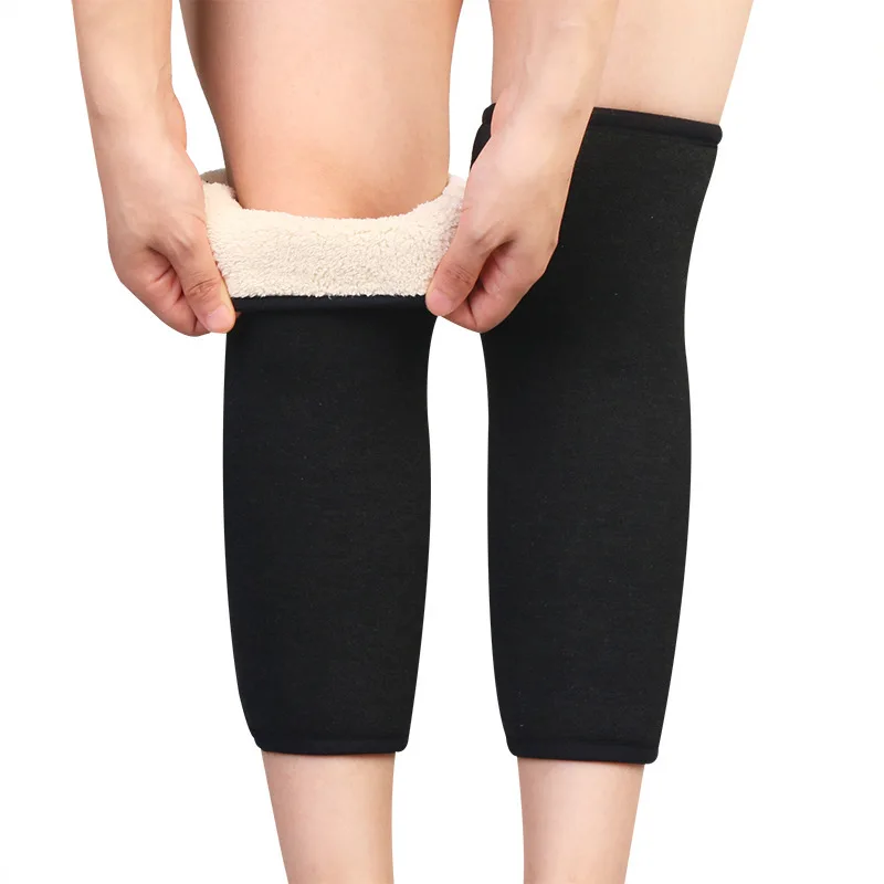 

Season Pad Lambswool Thickened Fleece-Lined Warm Middle Elderly Joint Care Inflammation Old Cold Legs Men and Women Knee