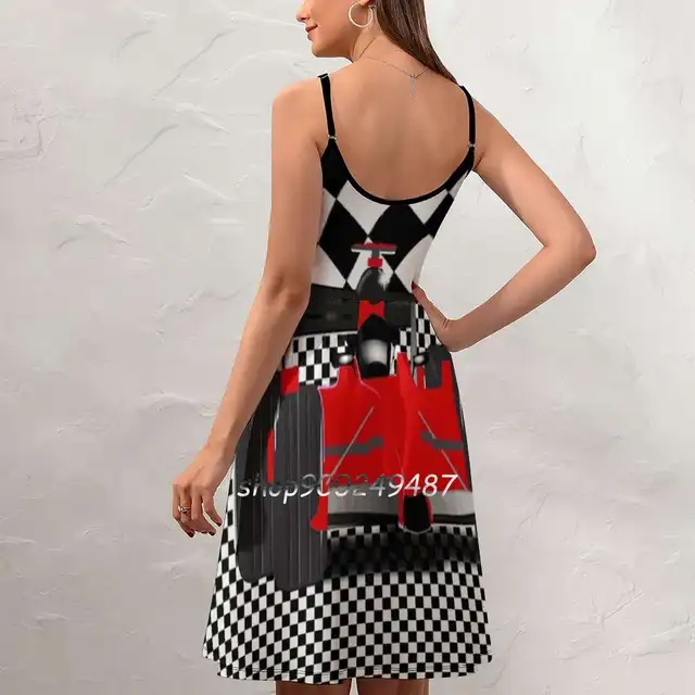 Chequered Flag Leggings-checkered Racing Car Winner Jeggings Evening Party  Dresses Midi Sexy Dress Female Sweet One Piece Dress - Dresses - AliExpress