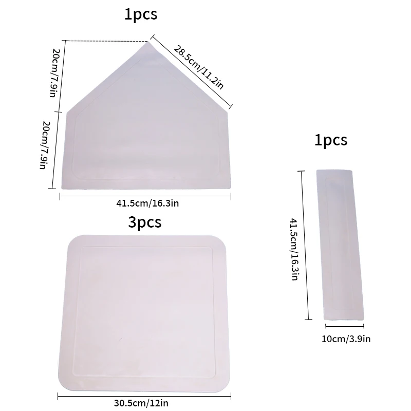 5-Piece Baseball Base Set 5