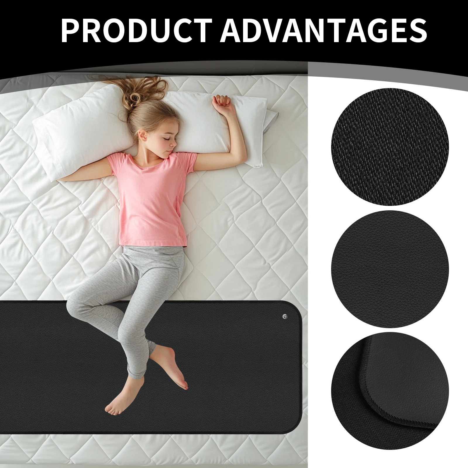 Earth-Connected Grounding Mat for Pain Relief and Relaxation – Ideal for Travel and Everyday Use