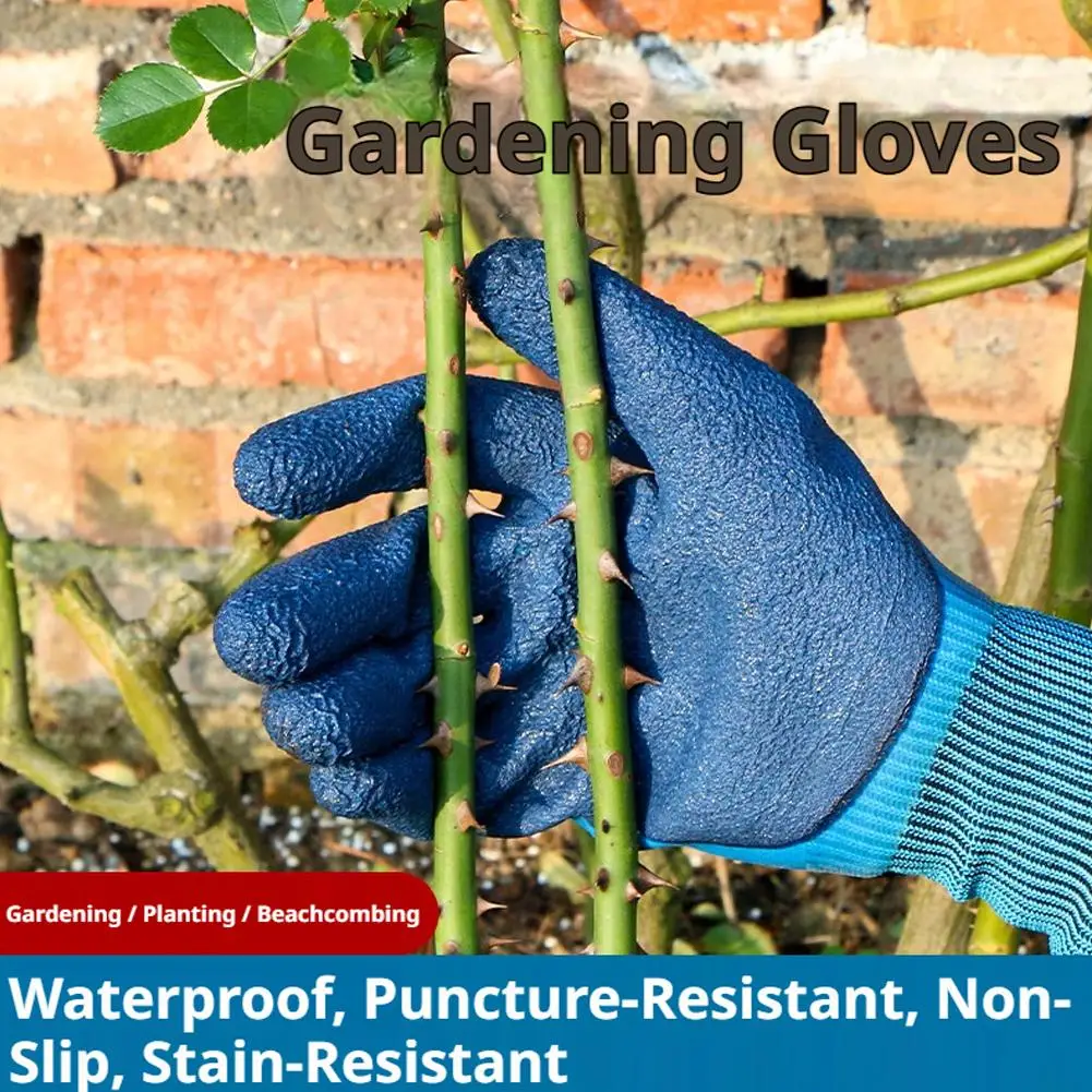 Durable Waterproof Anti-Stab Gardening Gloves