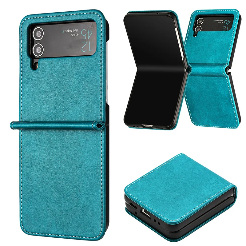Leather Wallet Flip Magnetic Phone Case with Card Holder and Stand