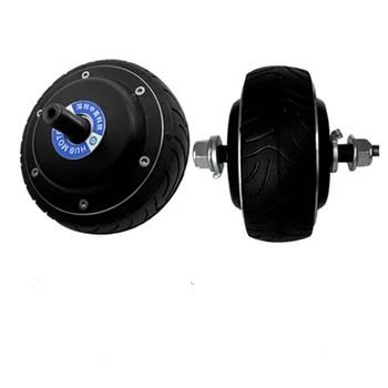 ZLTECH 저속 4 인치 24V 3N.m 100W 400RPM 브러시리스 AGV 로봇 DC 드라이브 휠 허브 서보 모터, 1024 와이어 광학 인코더 포함