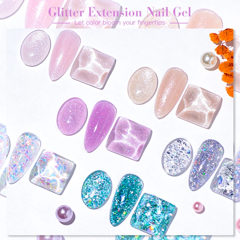 Meet Across Quick Extension Nail Gel UV Application