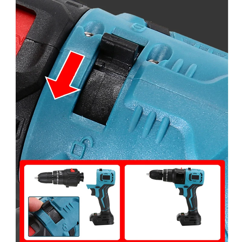 Brushless Multifunctional Tool Set Multitool Electric Screwdriver Drill Polisher Reciprocating Saw Water Gun Swinging Tool 4