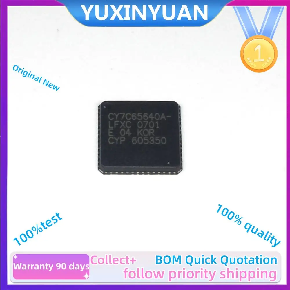 

5 шт CY7C65640A-LFXC CY7C65640A CY7C65640 QFN YUXINYUAN