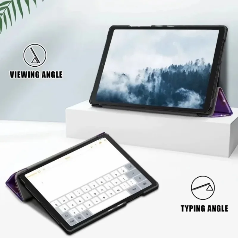 Tablet Case For Xiaomi Pad 5 Mi Pad 6/6 Pro Folding PU Leather Smart Cover Auto Wake UP
