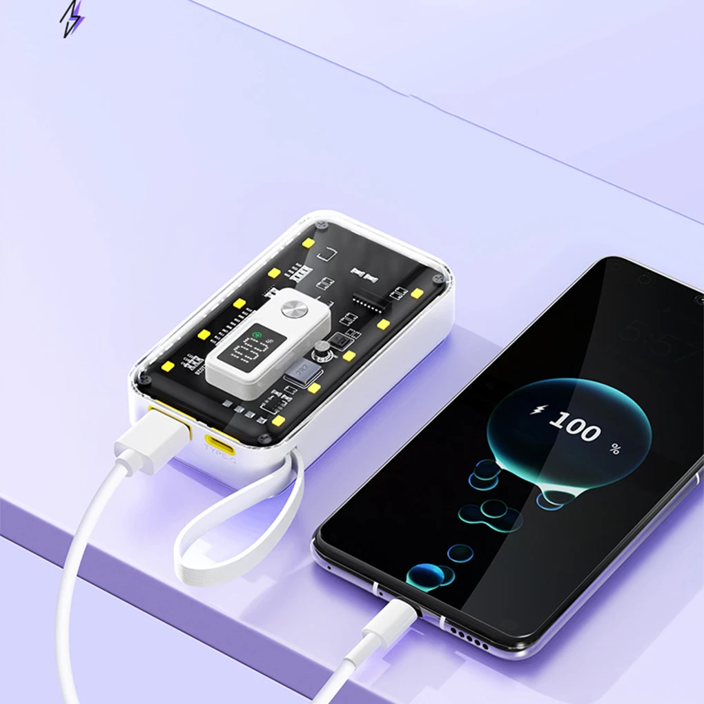 Power Bank Cases Battery Storage Box for iPhone Xiaomi 2x21700 Battery not included