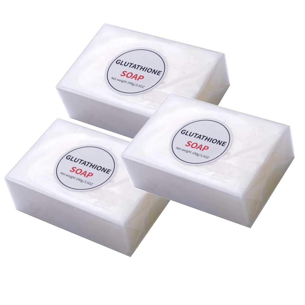 Kojic Acid Soap 100gX3 Colors Pack Dark Black Skin Lightening Soap Hand Made Glutathione Soap Skin Bleaching & Brightening 6