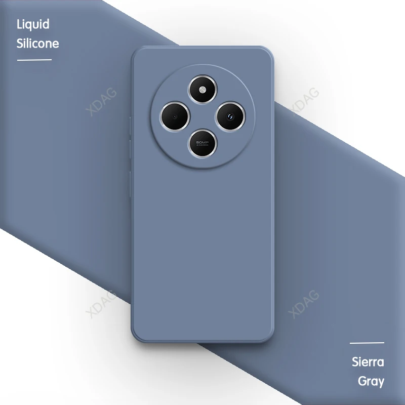 Enhanced Product Title:  
Sleek Liquid Silicone Shockproof Back Cover with Camera Protection