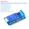 ZK-PP1 LCD Dual Model Signal Generator Square Wave 1Hz-150KHz PWM Pulse Generator Module Frequency Duty Cycle Adjustable 1