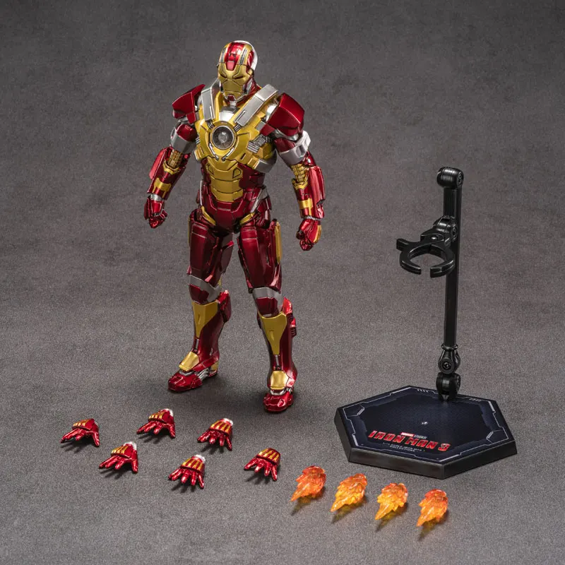 ZD Toys マーベルアイアンマン MK17 本物のモデル 7 インチ