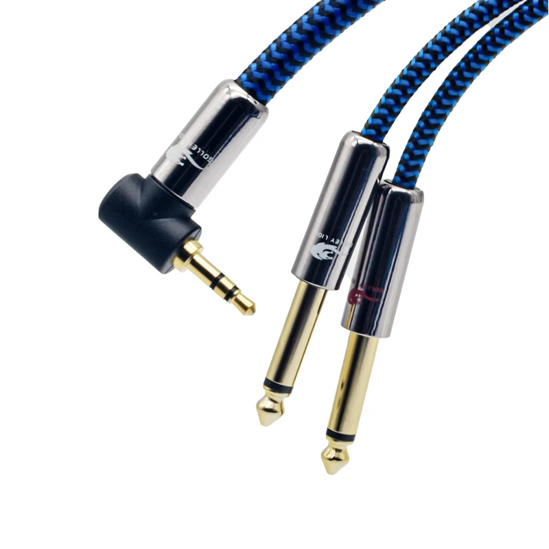 Hifi  ̺, ̴ - 1/4 ġ TS  6.35, PC  ͼ AMP  ̺, 90 , 3.5mm, 1M, 2M, 3M, 5M, 8M
